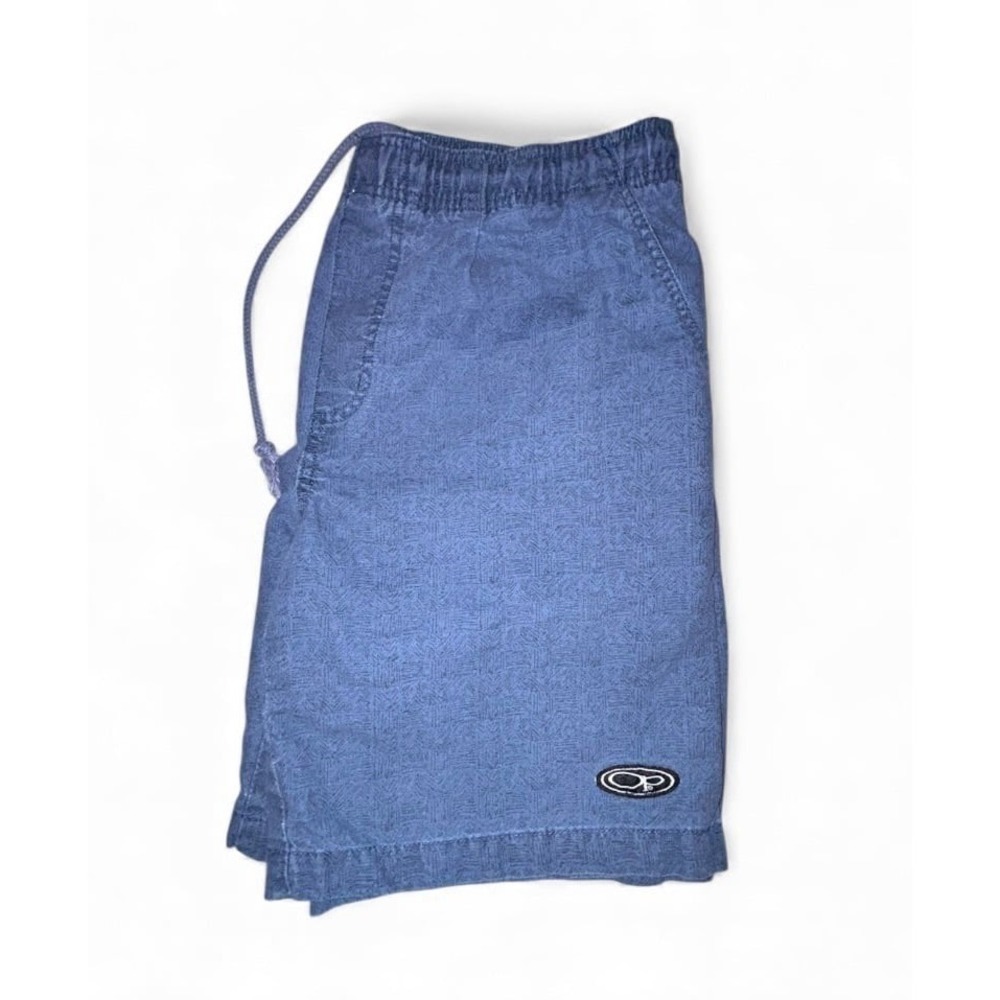 Vintage 90's Ocean Pacific Denim Adjustable Skater Surfer Shorts Mens Small 32